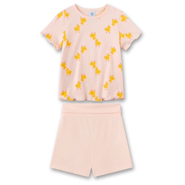 Sanetta - Baby Girl Modern Mainstream Pyjama Short - Alltagsunterwäsche Gr 104;74;80;86;98 rosa von Sanetta