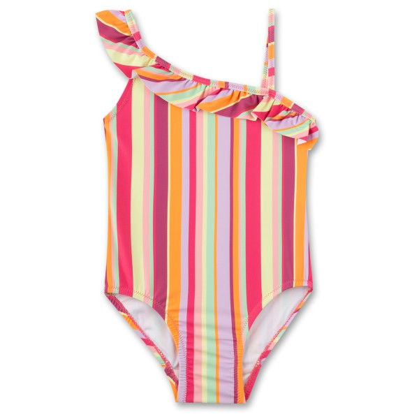 Sanetta - Beach Kids Girls Swimsuit Ruffle Strap - Badeanzug Gr 128 rosa von Sanetta