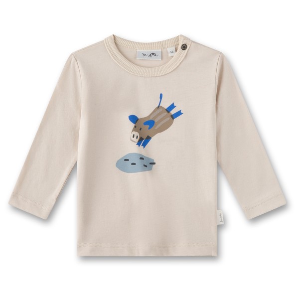 Sanetta - Boy's Cotton Shirt Single Light Velours - Longsleeve Gr 62 beige Sanetta - Boy's Cotton Shirt Single Light Velours - Longsleeve Gr 62 beige von Sanetta