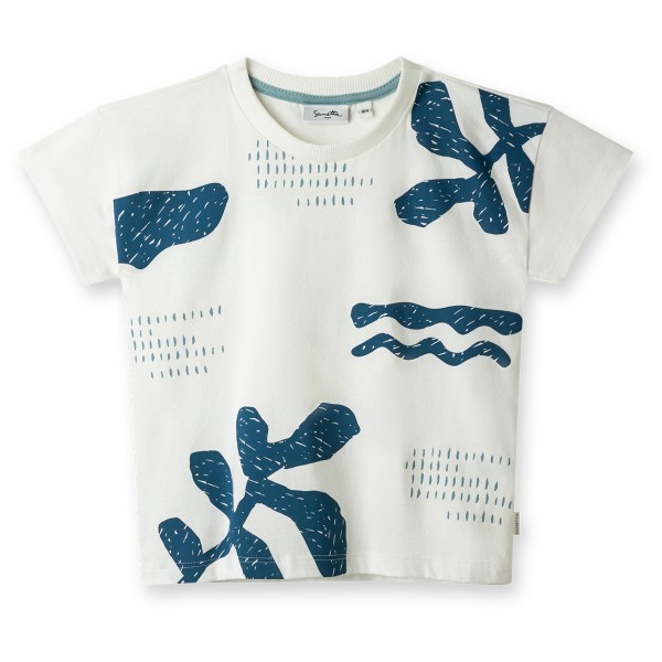 Sanetta - Boy's Pure LT 1 T-Shirt Print - T-Shirt Gr 122 weiß von Sanetta