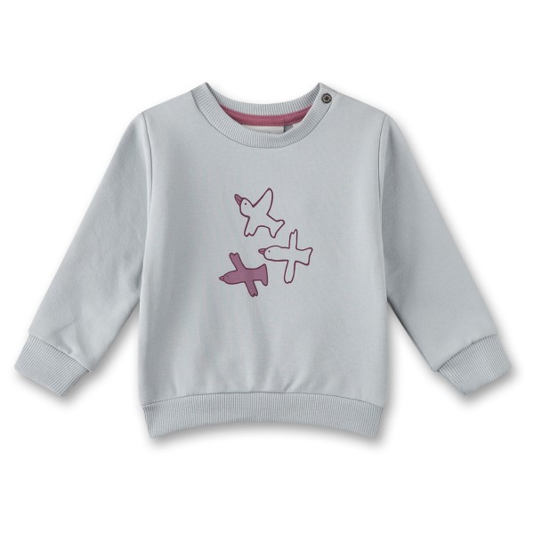 Sanetta - Girl Kid's Sweatshirt Pure Flower - Longsleeve Gr 80 pearl von Sanetta