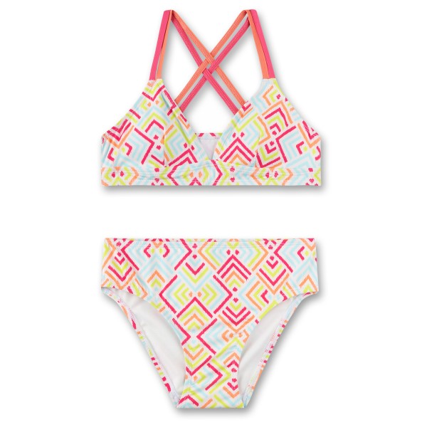 Sanetta - Girl's Beach Bikini - Bikini Gr 128 bunt von Sanetta