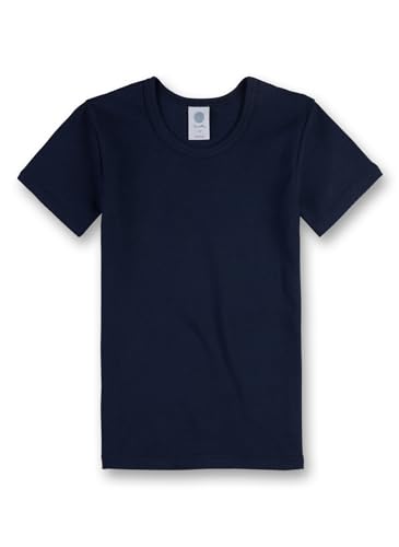 Sanetta Jungen-Unterhemd halbarm | Hochwertiges und nachhaltiges Unterhemd für Jungen aus Bio-Baumwolle. Unterwäsche für Jungen 104 von Sanetta