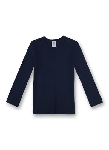 Sanetta Jungen-Unterhemd Langarm | Hochwertiges und nachhaltiges Unterhemd für Junge aus Bio-Baumwolle. Unterwäsche für Jungen 164 von Sanetta