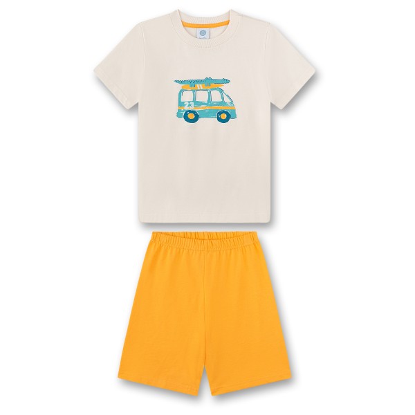 Sanetta - Kid's Boy Modern Mainstream Pyjama Short - Alltagsunterwäsche Gr 92 orange von Sanetta