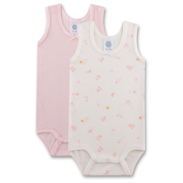 Sanetta - Kid's DP Body Sleeveless 324629+324630 - Alltagsunterwäsche Gr 104 weiß von Sanetta