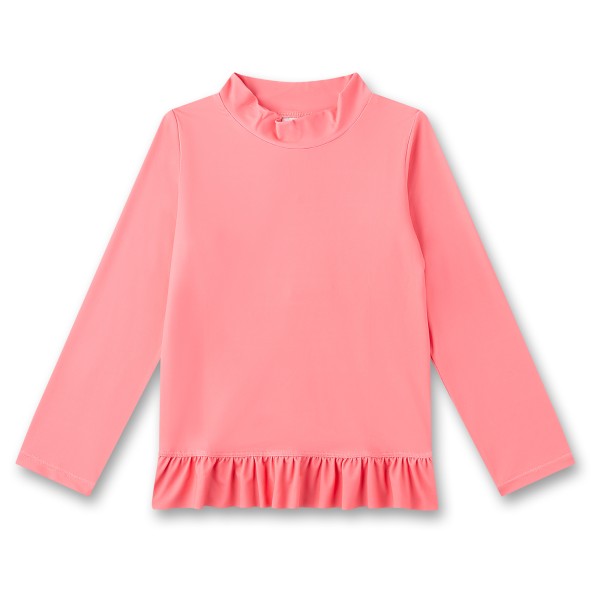 Sanetta - Kid's Rashguard 1/1 L/S - Lycra Gr 104 rosa von Sanetta