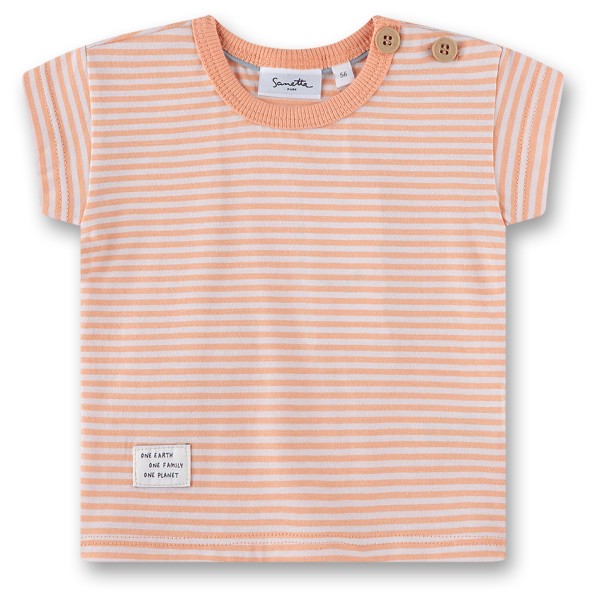 Sanetta - Kid's T-Shirt 11886 - T-Shirt Gr 128 rosa von Sanetta