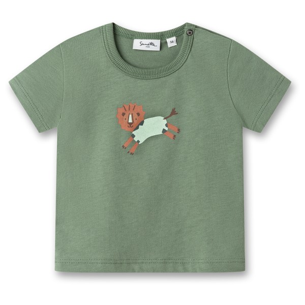 Sanetta - Pure Baby Boys LT 2 - T-Shirt Gr 74 grün von Sanetta
