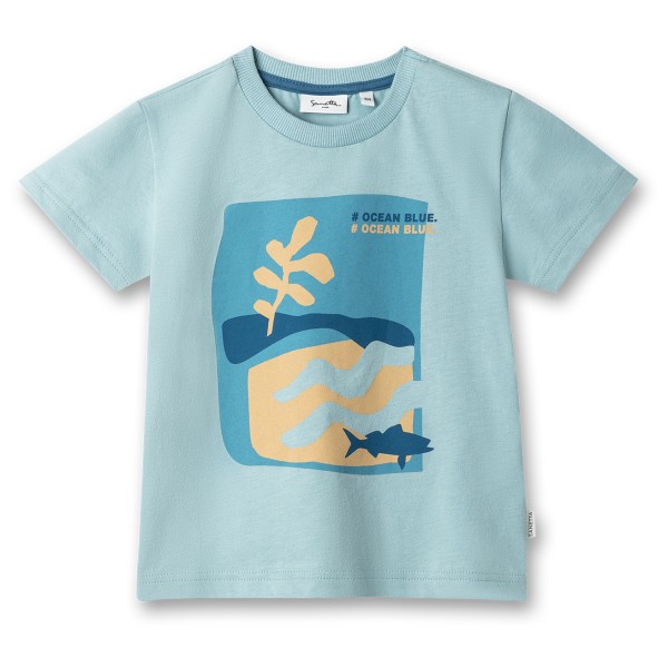 Sanetta - Pure Kids Boys LT 1 - T-Shirt Gr 116 grau von Sanetta