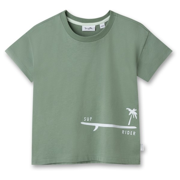 Sanetta - Pure Kids Boys LT 2 - T-Shirt Gr 140 grün von Sanetta