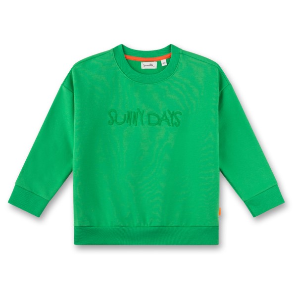 Sanetta - Pure Kids Girls Fancy Sweatshirt - Pullover Gr 104;110;116;122;128;140;98 grün von Sanetta