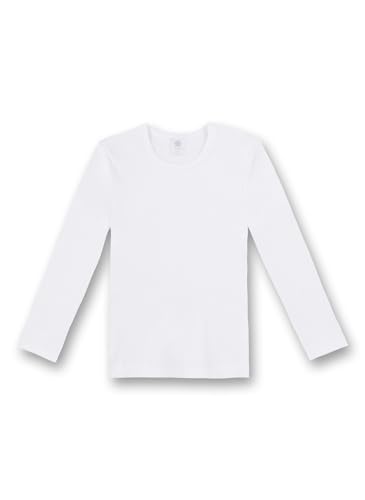 Sanetta Jungen-Unterhemd Langarm | Hochwertiges und nachhaltiges Unterhemd für Junge aus Bio-Baumwolle. Unterwäsche für Jungen 152 von Sanetta