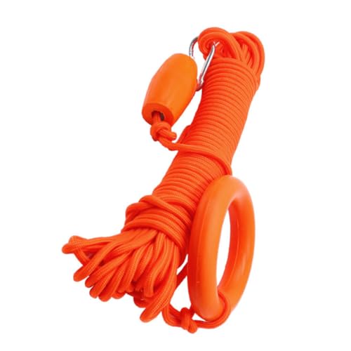 Wasser schwimmendes lebensrettendes Seil, lebensrettendes Rettungsseil, professionelles Wasserwurfseil für Notfallhilfe - 30 m/8mm von Sanfiyya