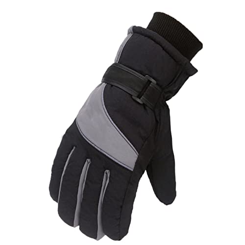 Winter Damen Skihandschuhe Touchscreen Winterhandschuhe Warm Winddicht Thermohandschuhe Wasserdicht Handschuhe für Fahrrad Reiten Laufen Skifahren Motorrad von Sansee