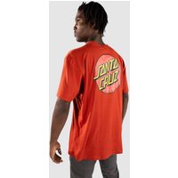 Santa Cruz Classic Dot Chest T-Shirt dark rust Santa Cruz Classic Dot Chest T-Shirt dark rust von Santa Cruz