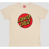 Santa Cruz Classic Dot Kids T-Shirt chalk Santa Cruz Classic Dot Kids T-Shirt chalk von Santa Cruz