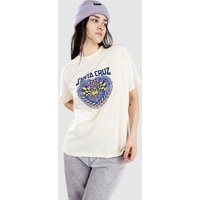 Santa Cruz Heart Set Front T-Shirt off white von Santa Cruz