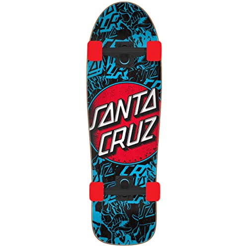 Santa Cruz Longboard Contra Dot, Größe:9.75, Farben:Black-Blue von Santa Cruz