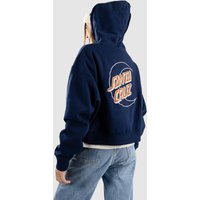 Santa Cruz Moon Dot Emb Hoodie midnight blue von Santa Cruz