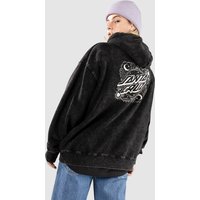 Santa Cruz Ornate Dot Hoodie black acid wash von Santa Cruz