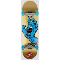 Santa Cruz Screaming Hand 8.25" Skateboard blue von Santa Cruz