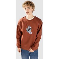 Santa Cruz Screaming Scratched Hand Strip Sweater burnt sienna Santa Cruz Screaming Scratched Hand Strip Sweater burnt sienna von Santa Cruz