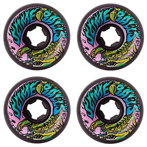 Slime Balls Wheels Goooberz Vomits Skateboard-Räder, 95a, Schwarz, 60 mm von Santa Cruz