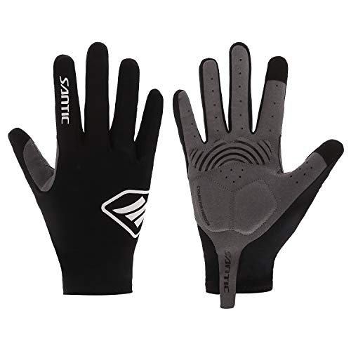 Santic Fahrradhandschuhe Winter Handschuhe Fahrrad Warm Vollfinger Bildschirm-berührt für Männer und Frau Schwarz L Santic Fahrradhandschuhe Winter Handschuhe Fahrrad Warm Vollfinger Bildschirm-berührt für Männer und Frau Schwarz L von Santic