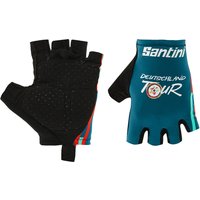 DEUTSCHLAND TOUR 2022 Handschuhe, für Herren, Größe S, Fahrradhandschuhe, von Santini