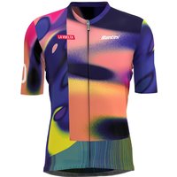 LA VUELTA Madrid 2024 Kurzarmtrikot, für Herren, Größe S, Radtrikot, LA VUELTA Madrid 2024 Kurzarmtrikot, für Herren, Größe S, Radtrikot, von Santini