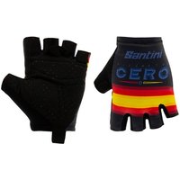La Vuelta KM CERO 2019 Handschuhe, für Herren, Größe S, Fahrradhandschuhe, von Santini