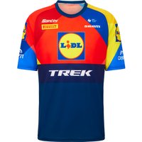 Lidl-Trek 2025 T-Shirt, für Herren, Größe M, MTB Shirt, Mountainbike von Santini