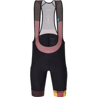 Paris Tours Vigne 2023 kurze Trägerhose, für Herren, Größe S, Radlerhose, von Santini