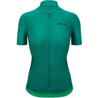 SANTINI Colore Puro Damentrikot, Größe S, Rennrad Trikot, von Santini