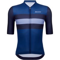 SANTINI Eco Sleek Bengal Kurzarmtrikot, für Herren, Größe 2XL, Fahrradtrikot, von Santini