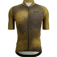 SANTINI Fango Kurzarmtrikot, für Herren, Größe 2XL, Fahrradtrikot, von Santini