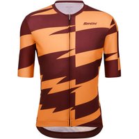 SANTINI Furia Smart Kurzarmtrikot, für Herren, Größe L, Radtrikot, von Santini