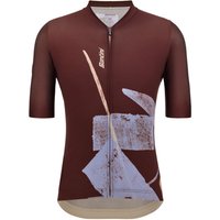 SANTINI Note Kurzarmtrikot, für Herren, Größe M, Radtrikot, von Santini