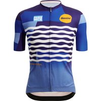 SANTINI Paris-Nice 2023 Kurzarmtrikot, für Herren, Größe XL, Rennradtrikot, von Santini