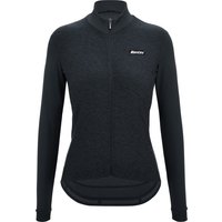 SANTINI Pure Dye Damen Langarmtrikot, Größe S, Rennrad Trikot, von Santini