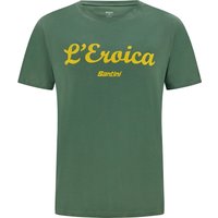 SANTINI T-Shirt Eroica, für Herren, Größe L, Bike Trikot, MTB Bekleidung|SANTINI von Santini