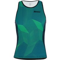 SANTINI Tri Top Imago, für Herren, Größe S, Triathlon Top, Triathlon von Santini