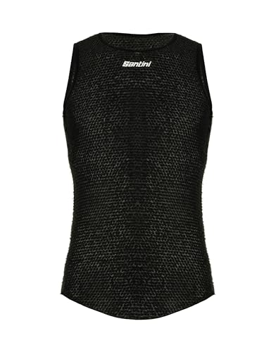 Santini Alpha Baselayer Ärmellos Herren schwarz von Santini