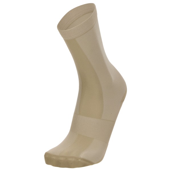 Santini - Cycling High Socks Q-Skin Puro - Radsocken Gr M/L - 40-43 beige von Santini