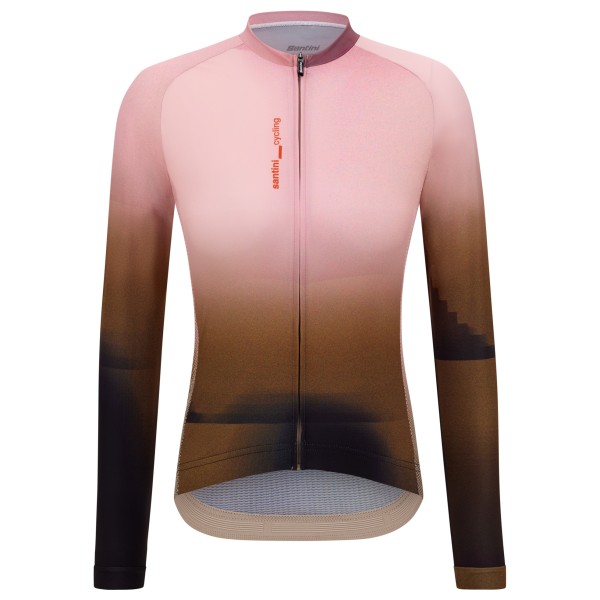 Santini - Luce Long Sleeve Jersey - Radtrikot Gr L rosa von Santini