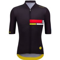 TOUR DE FRANCE Alpe d'Huez 2024 Kurzarmtrikot, für Herren, Größe S, Radtrikot, von Santini