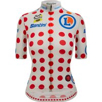 TOUR DE FRANCE Bergtrikot 2024 Damentrikot, Größe L|TOUR DE FRANCE Femmes avec TOUR DE FRANCE Bergtrikot 2024 Damentrikot, Größe L|TOUR DE FRANCE Femmes avec von Santini