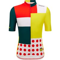 TOUR DE FRANCE Combo Maillot Jaune 2025 Kurzarmtrikot, für Herren, Größe S, TOUR DE FRANCE Combo Maillot Jaune 2025 Kurzarmtrikot, für Herren, Größe S, von Santini