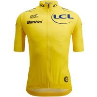 TOUR DE FRANCE Gelbes Trikot 2024 Kurzarmtrikot, für Herren, Größe S, Radtrikot, TOUR DE FRANCE Gelbes Trikot 2024 Kurzarmtrikot, für Herren, Größe S, Radtrikot, von Santini